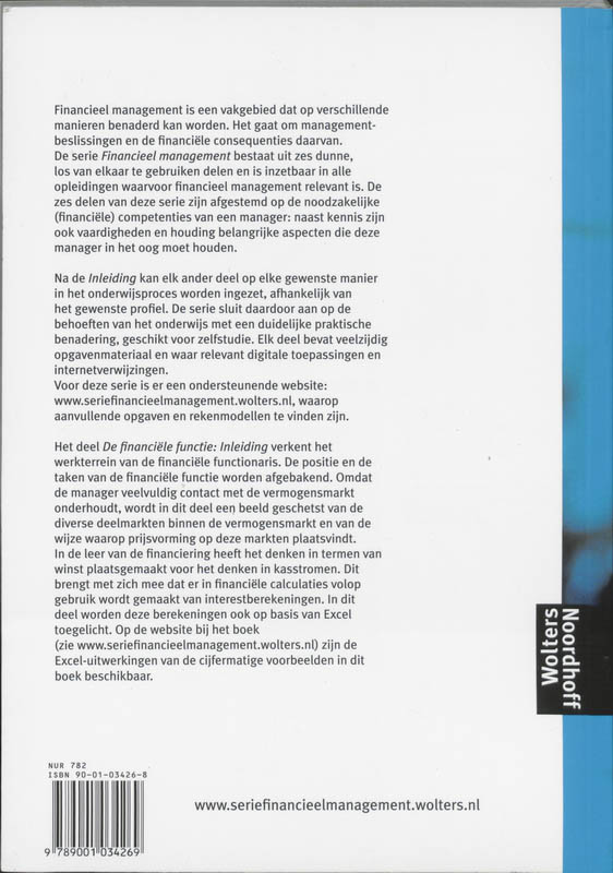 Achterkant van Inleiding