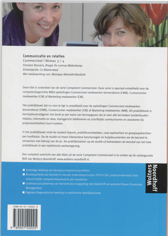Achterkant van Commercieel