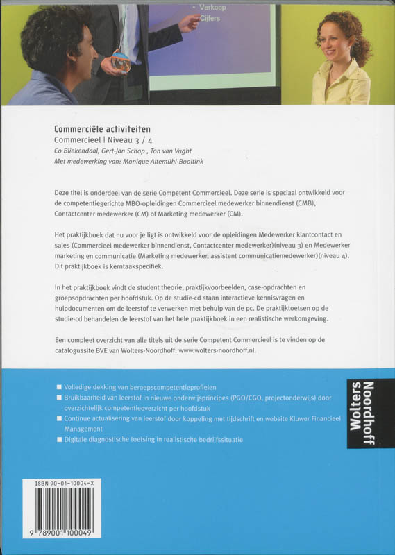 Achterkant van Niveau 3/4