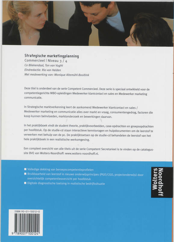 Achterkant van Commercieel