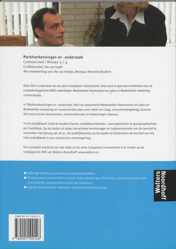 Achterkant van Commercieel
