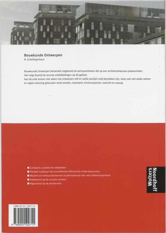 Achterkant van Bouwkunde ontwerpen