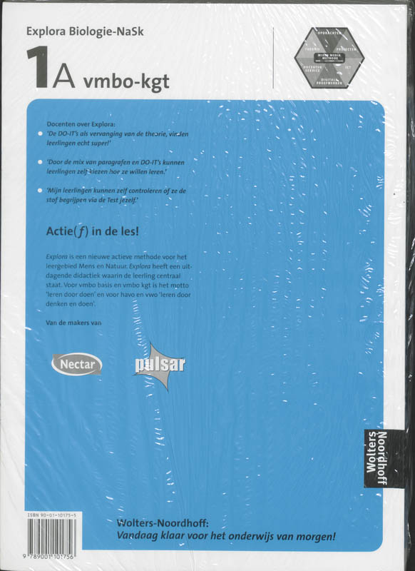 Achterkant van activiteitenboek