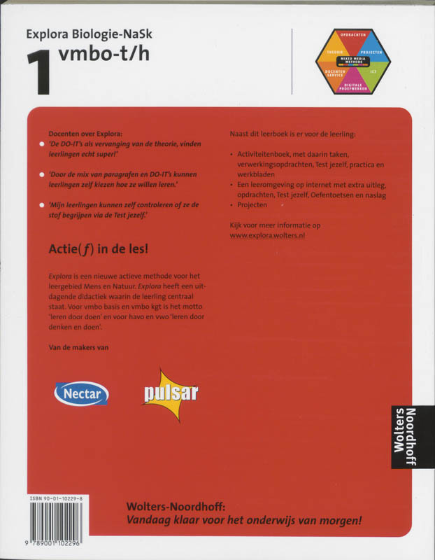 Achterkant van Leerwerkboek
