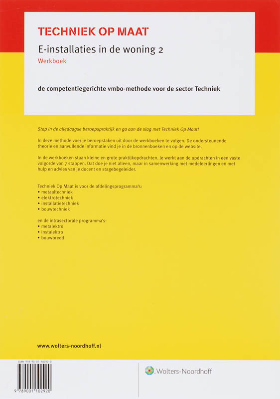 Achterkant van E-installaties in de woning 2