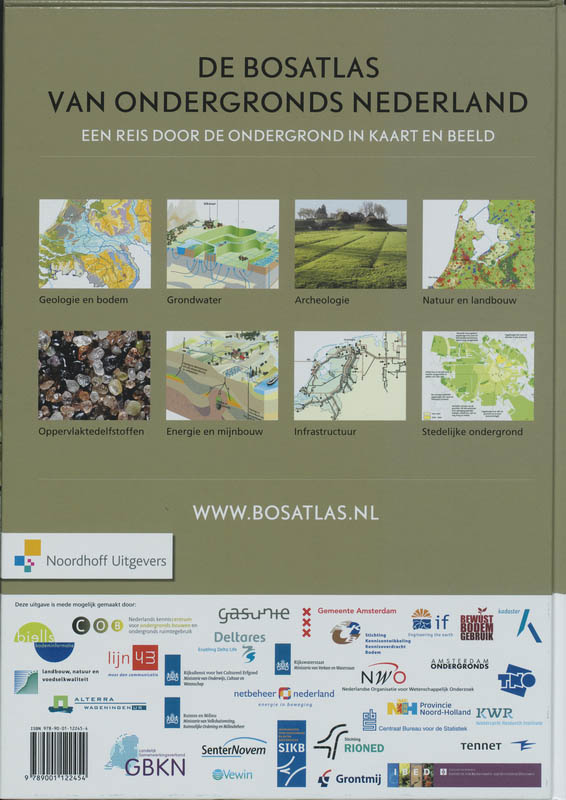 Achterkant van De Bosatlas van Ondergronds Nederland