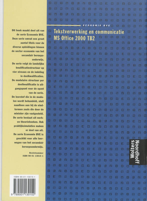 Achterkant van Theorieboek