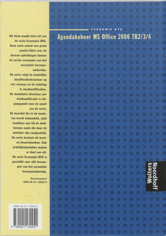 Achterkant van 2/3/4