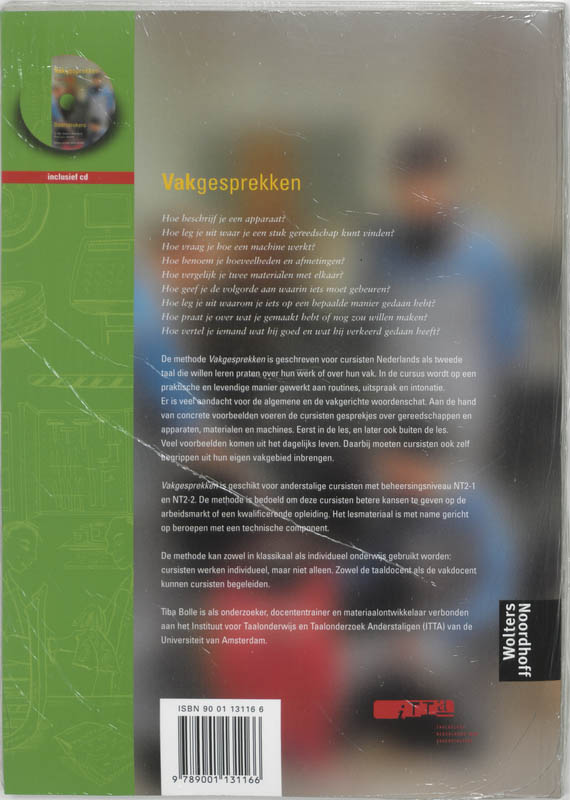 Achterkant van Vakgesprekken