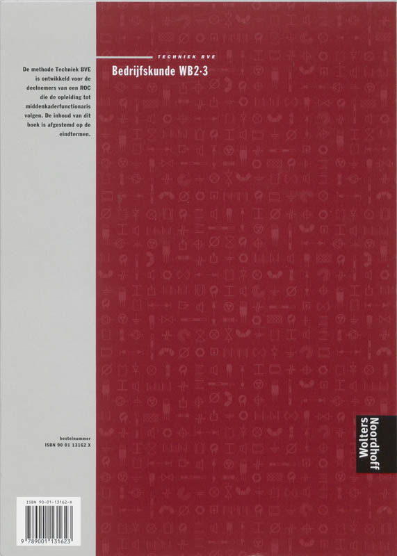 Achterkant van Werkboek