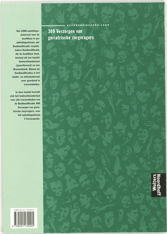 Achterkant van 3 verzorgende