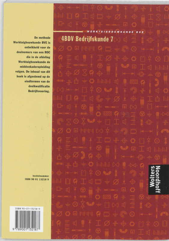 Achterkant van 4 BDV 7
