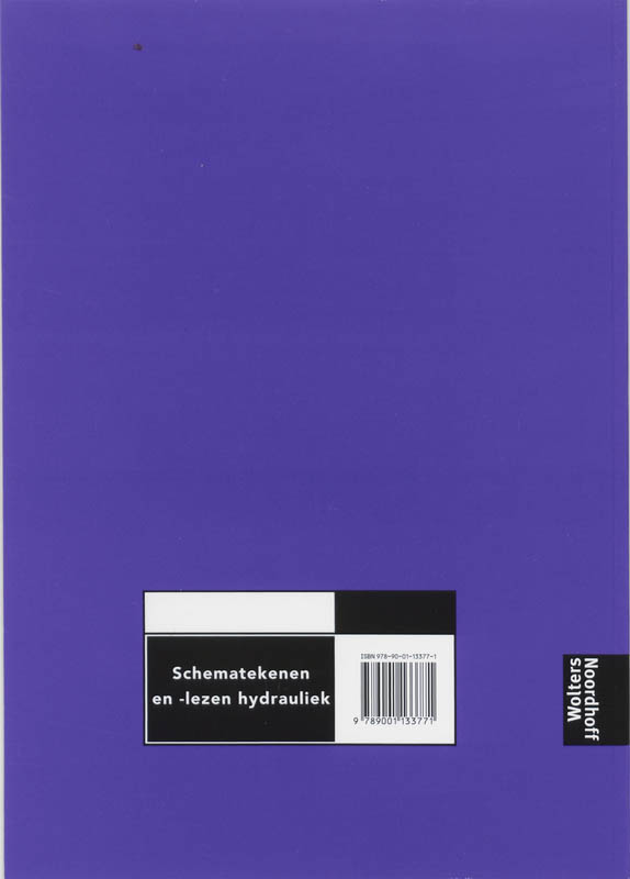 Achterkant van Schematekenen / lezen hydrauliek