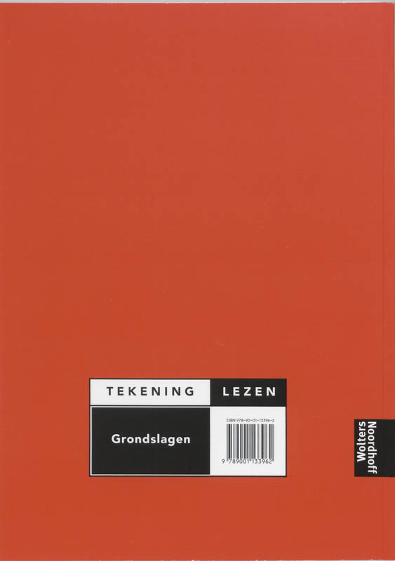 Achterkant van Grondslagen tekeninglezen