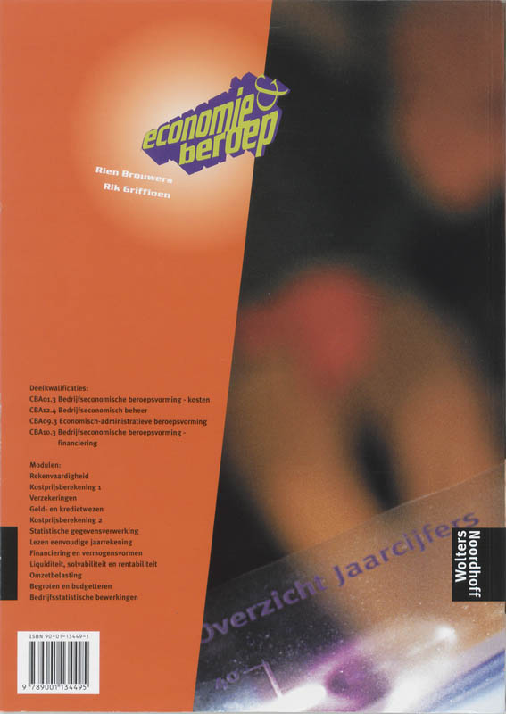 Achterkant van Werkboek
