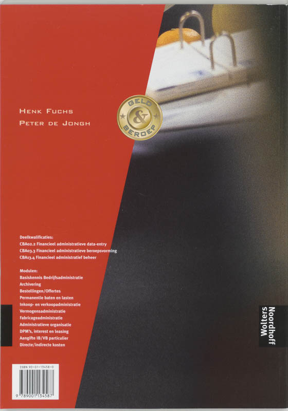 Achterkant van Werkboek