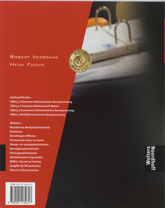 Achterkant van Tekstboek