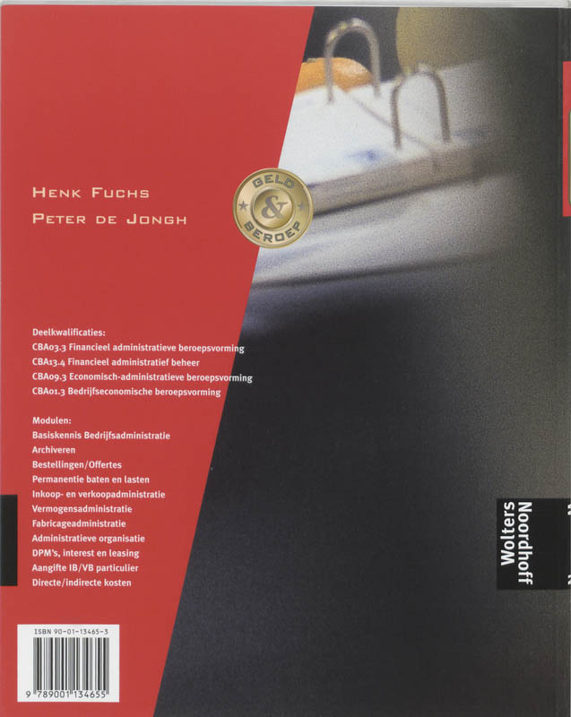 Achterkant van Tekstboek