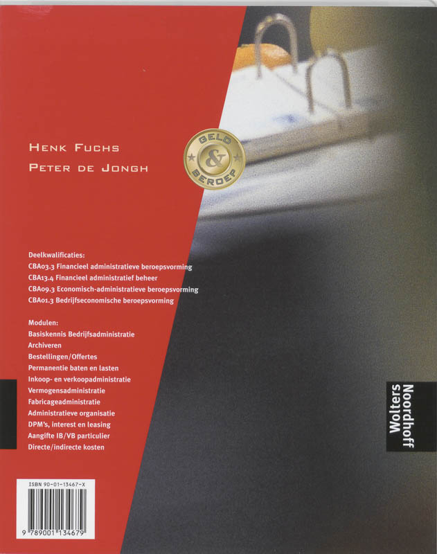 Achterkant van Tekstboek