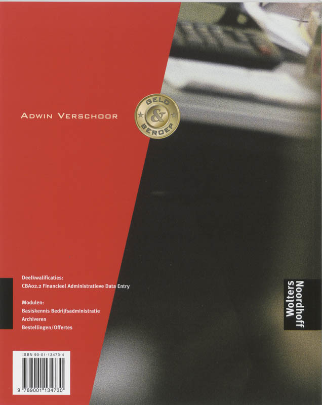 Achterkant van Tekstboek
