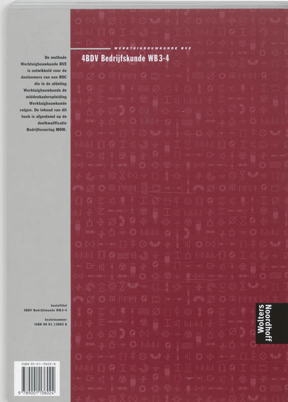 Achterkant van Werkboek