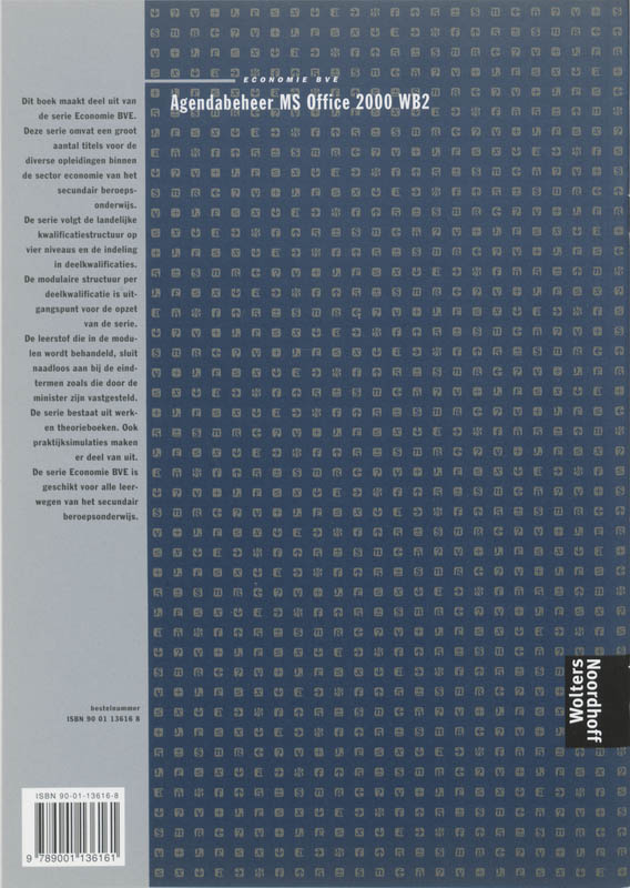 Achterkant van 2 Werkboek