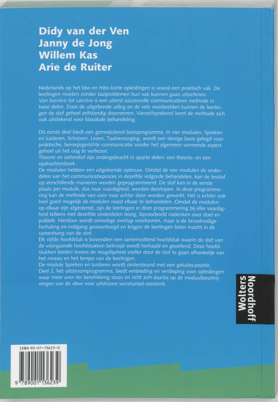 Achterkant van Theorieboek
