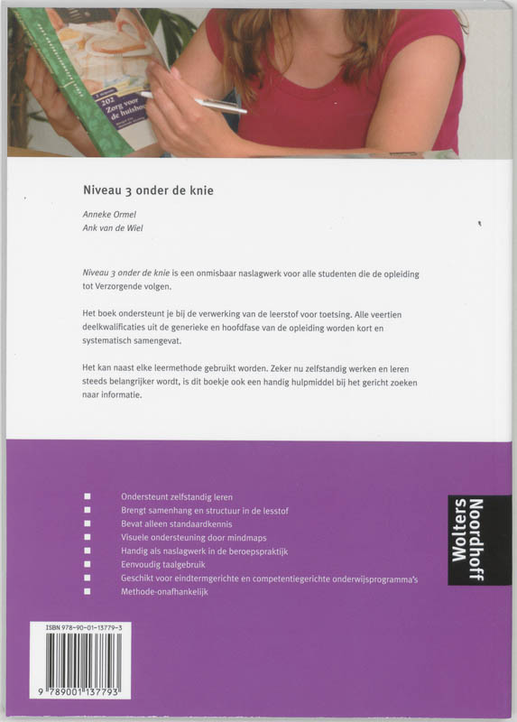 Achterkant van Kennis in een notendop