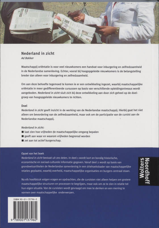 Achterkant van Nederland in zicht