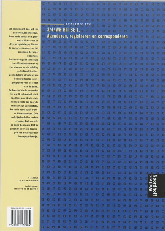 Achterkant van Werkboek