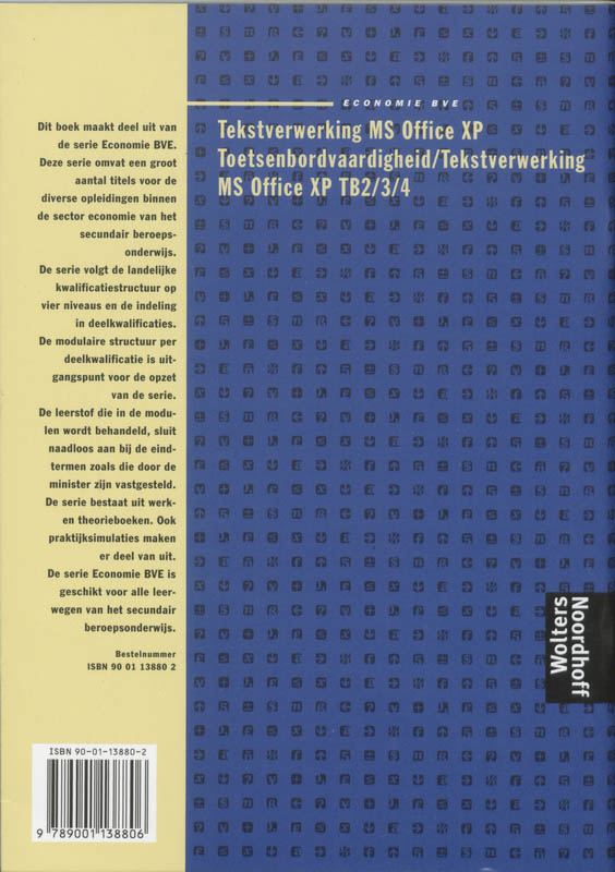 Achterkant van Theorieboek