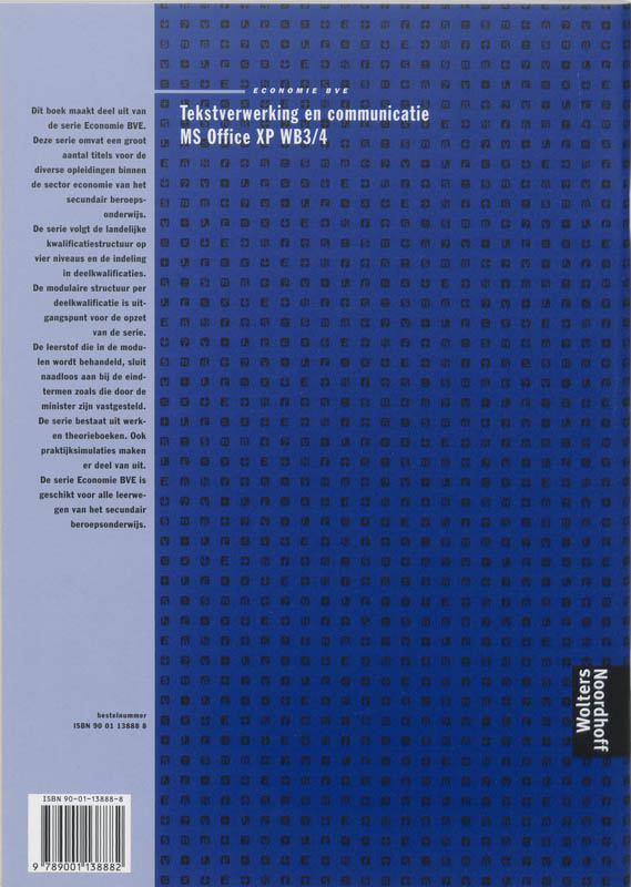 Achterkant van Werkboek