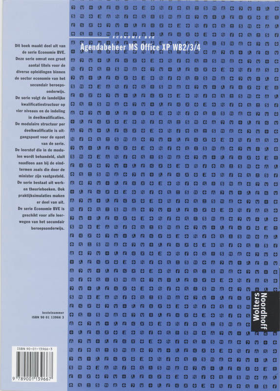Achterkant van Werkboek
