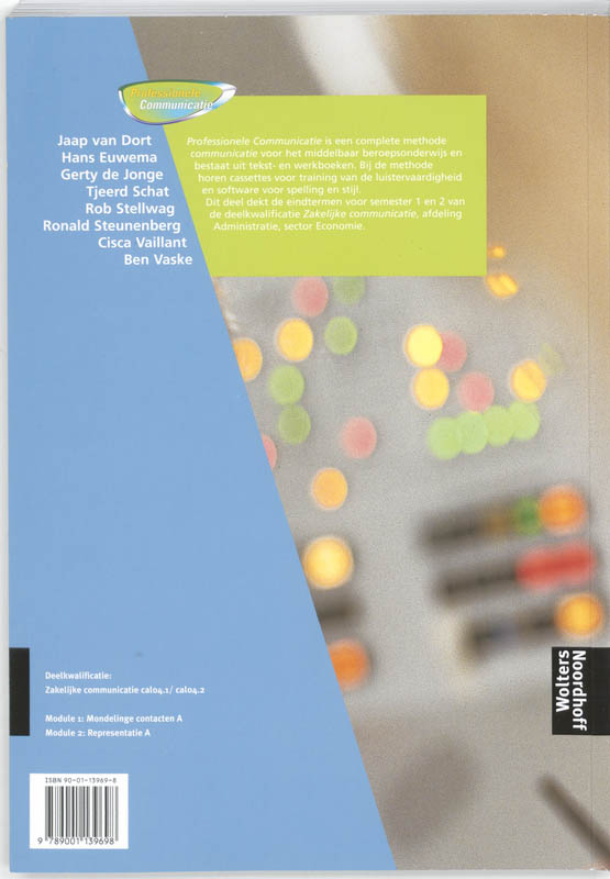 Achterkant van Werkboek 1