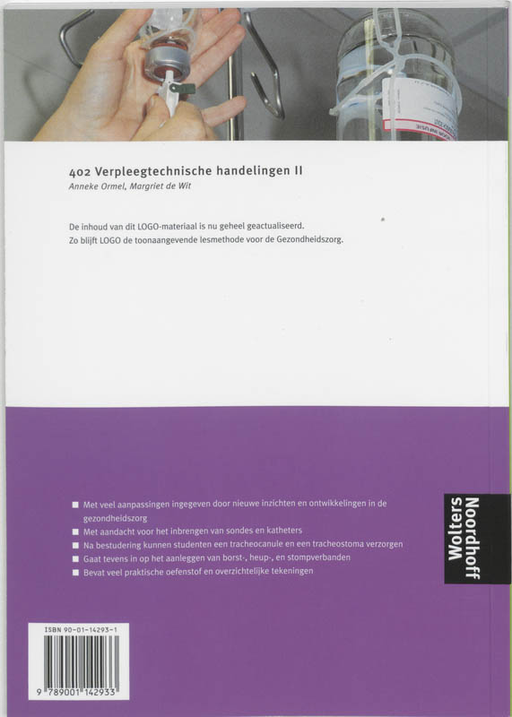 Achterkant van Bronnenboek