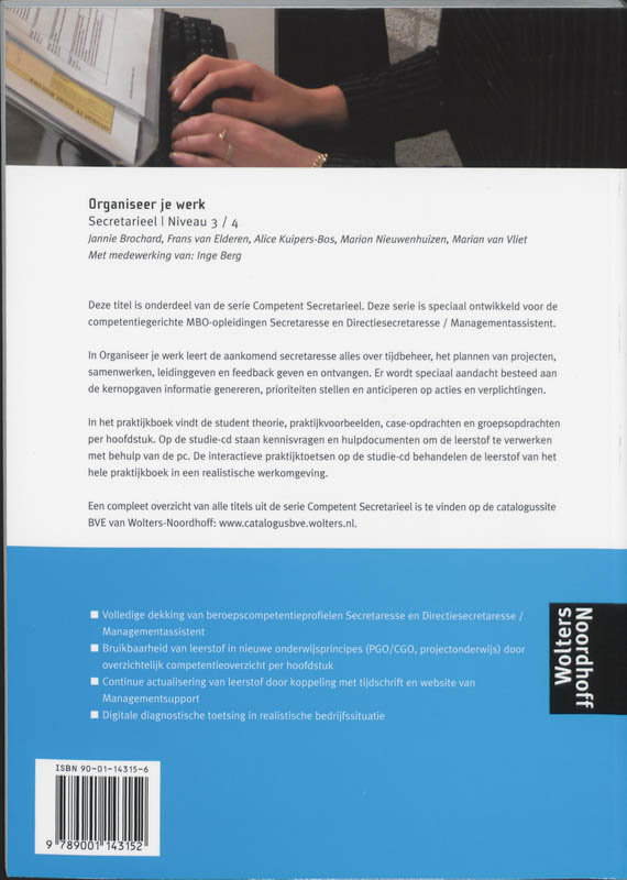 Achterkant van Praktijkboek