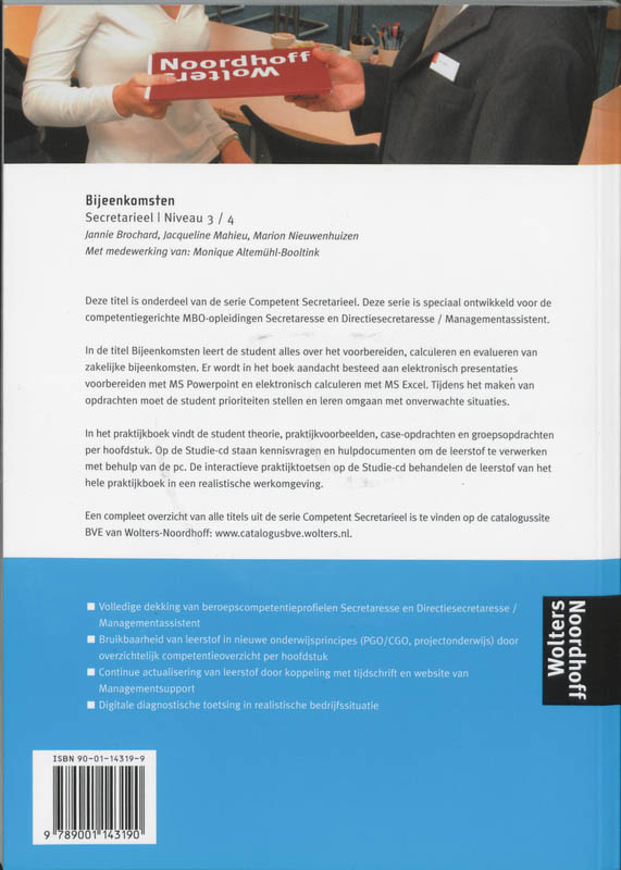 Achterkant van Praktijkboek