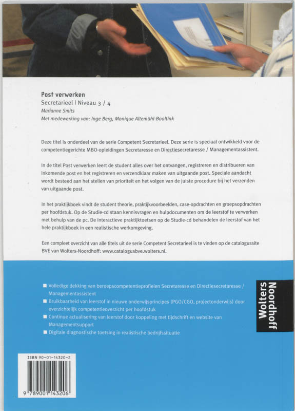 Achterkant van Praktijkboek