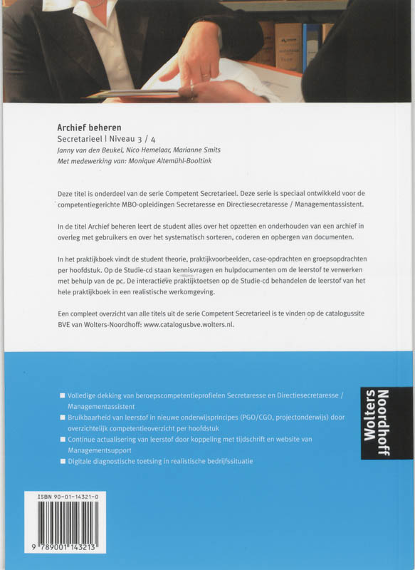 Achterkant van Praktijkboek