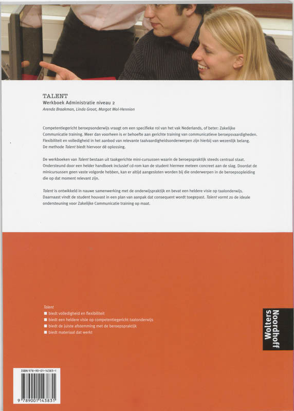 Achterkant van Werkboek