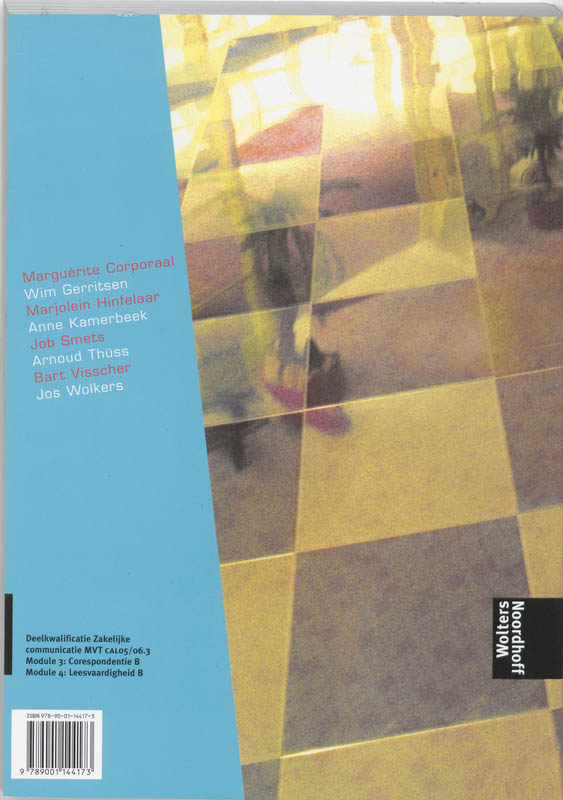 Achterkant van Werkboek 2
