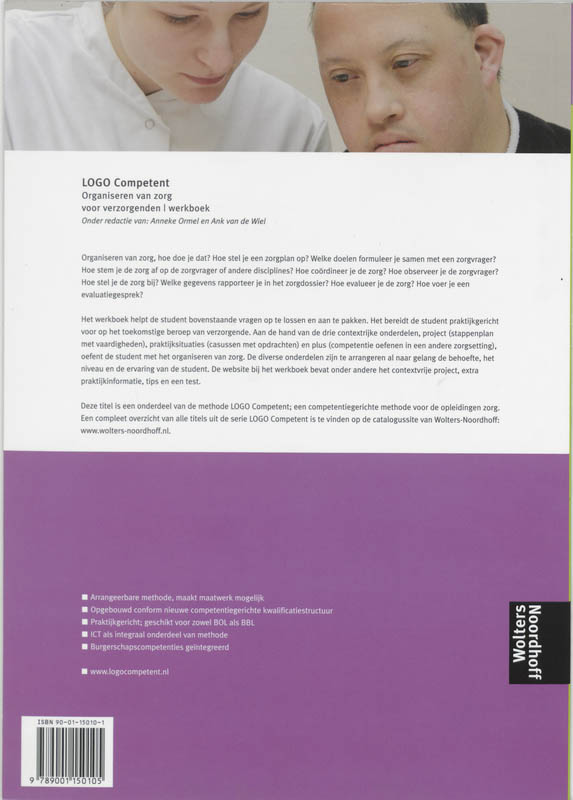 Achterkant van werkboek