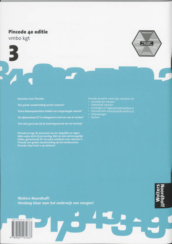 Achterkant van Oefenboek