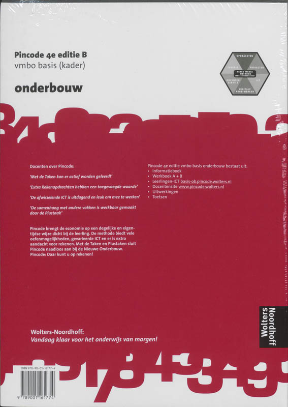 Achterkant van Werkboek