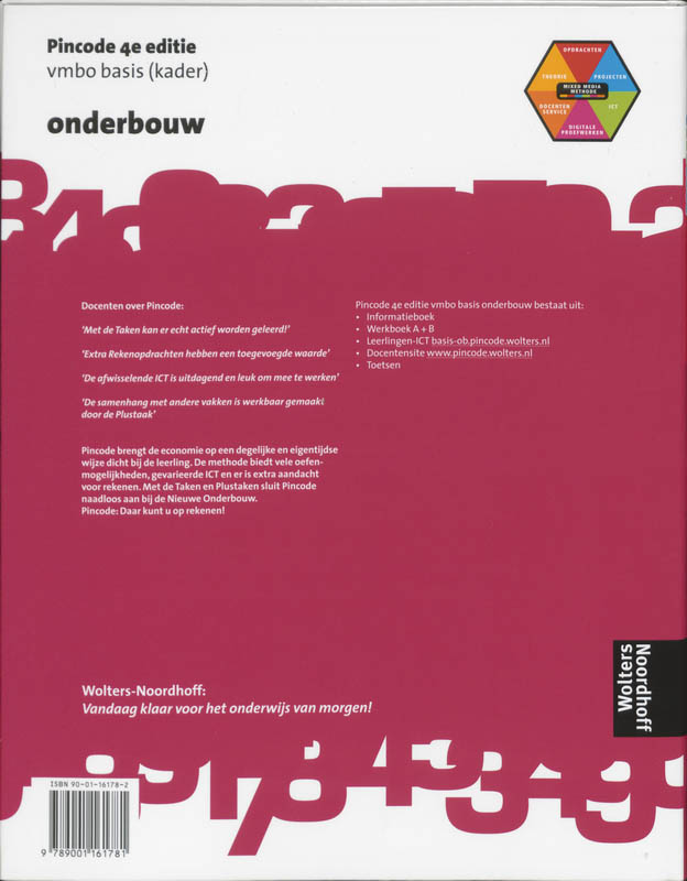 Achterkant van Informatieboek