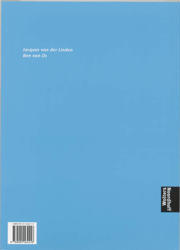 Achterkant van Werkboek
