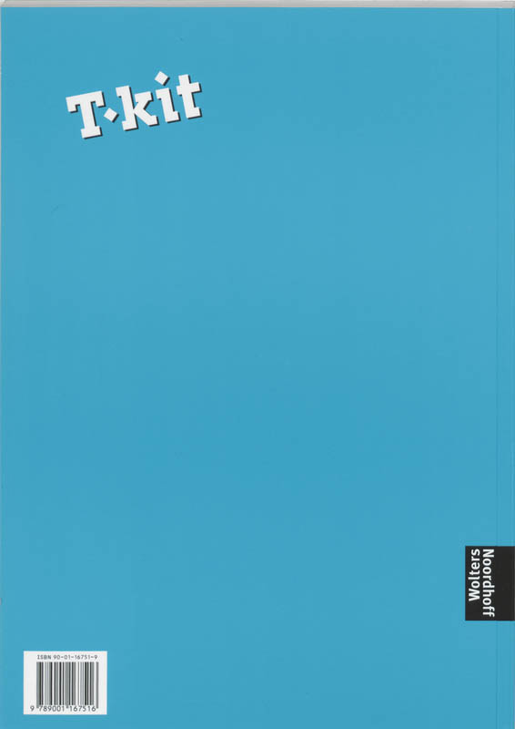 Achterkant van Werkboek