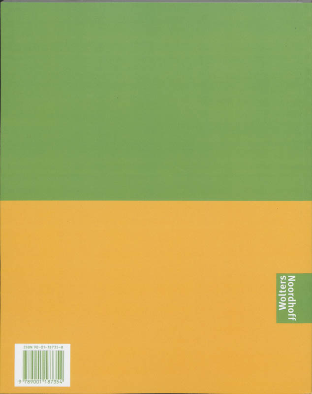 Achterkant van Uitwerkingenboek