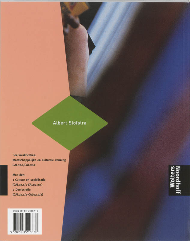 Achterkant van Tekstboek