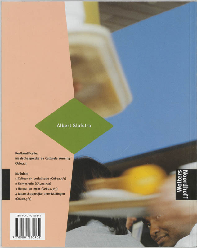 Achterkant van Tekstboek